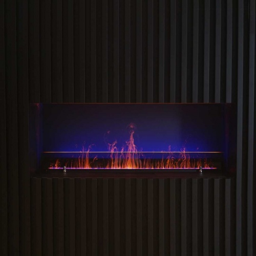 Электроочаг Schönes Feuer 3D FireLine 1200 Blue (с эффектом cинего пламени) в Йошкар-Оле