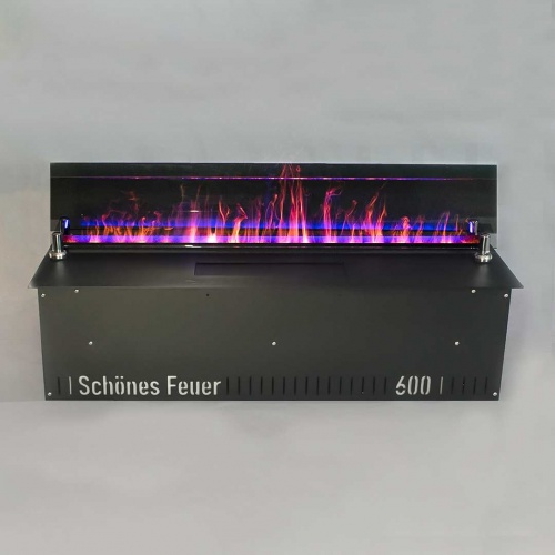 Электроочаг Schönes Feuer 3D FireLine 600 Blue (с эффектом cинего пламени) в Йошкар-Оле