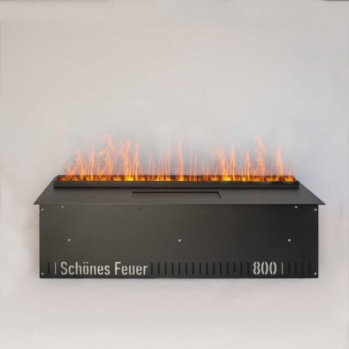 Электроочаг Schönes Feuer 3D FireLine 800 со стальной крышкой в Йошкар-Оле